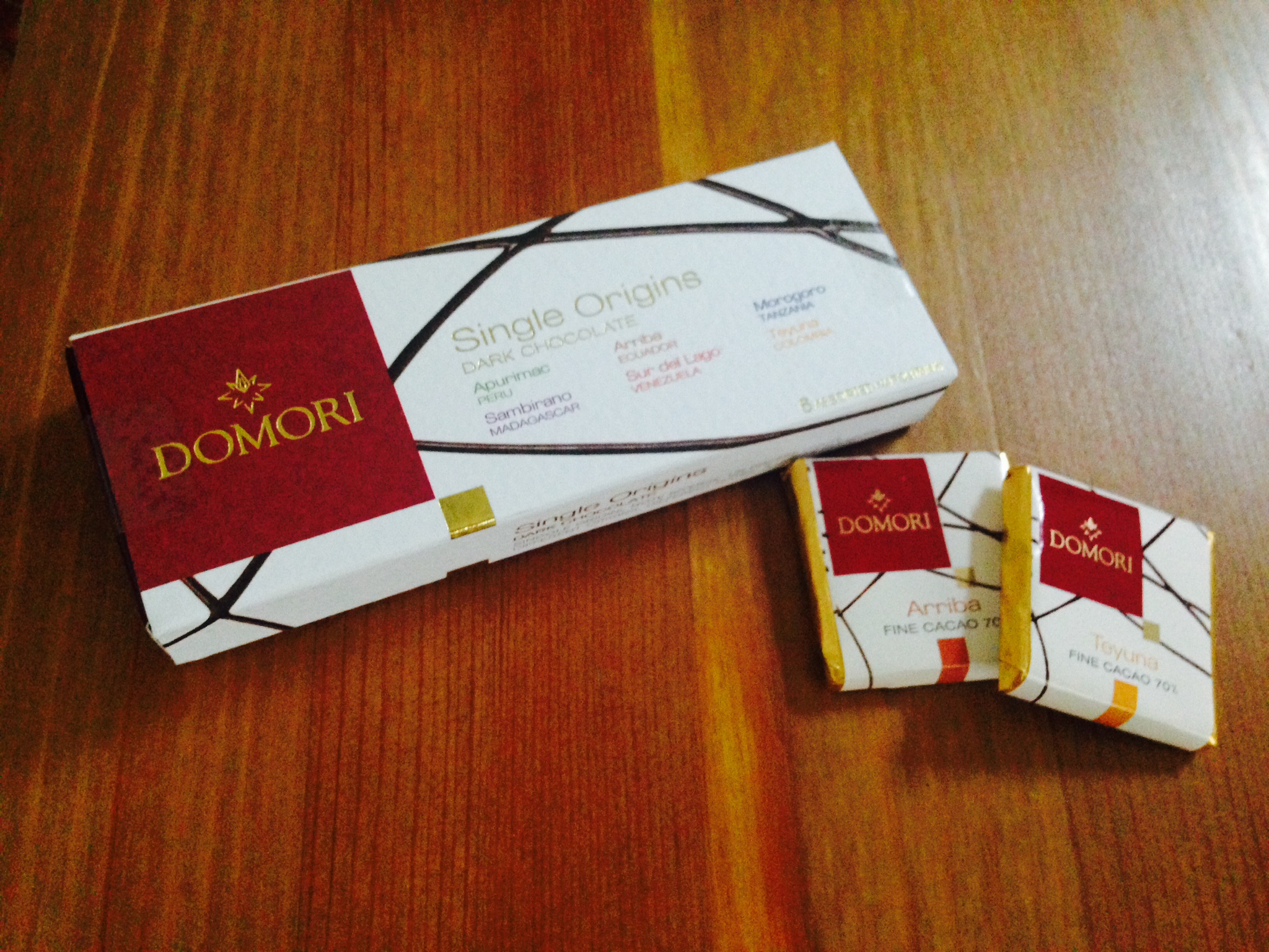 DOMORIの産地別シングルオリジンチョコレート